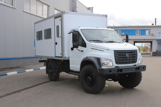 Автомобиль пассажирский (вахтовый) на базе полноприводного шасси ГАЗ С41А23 Садко Next
