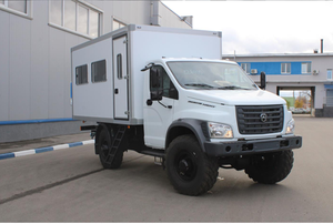 Автомобиль пассажирский (вахтовый) на базе полноприводного шасси ГАЗ С41А23 Садко Next