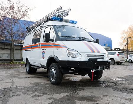 Спасательный автомобиль