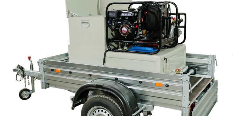 Прицепной модуль для тушения пожаров